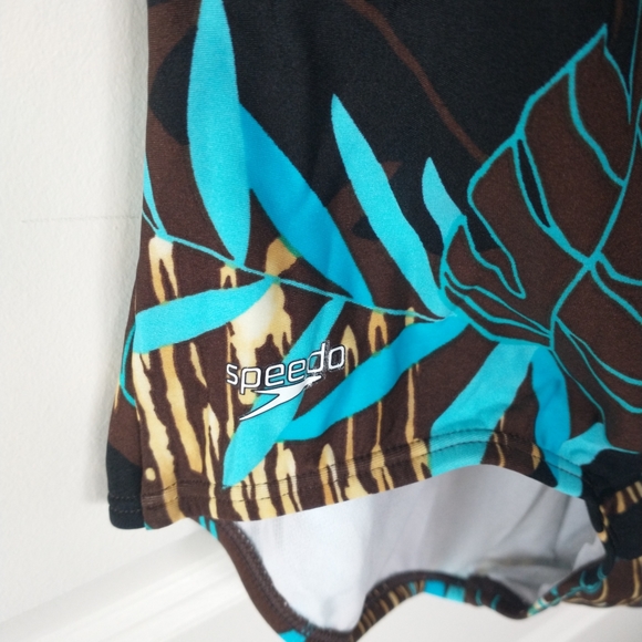 Speedo One Piece Bathing Suit - NWOT, Size 14 - Picture 6 of 9